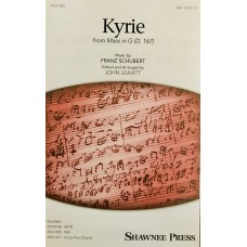 Kyrie from Mass in G by Schubert (SSA)